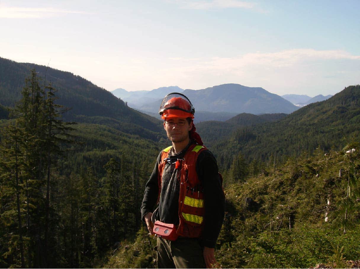 Fieldwork takes you to some amazing places! In the summer of 2010, Chris was working in the northern reaches of Vancouver Island near the small forestry town of Holberg.