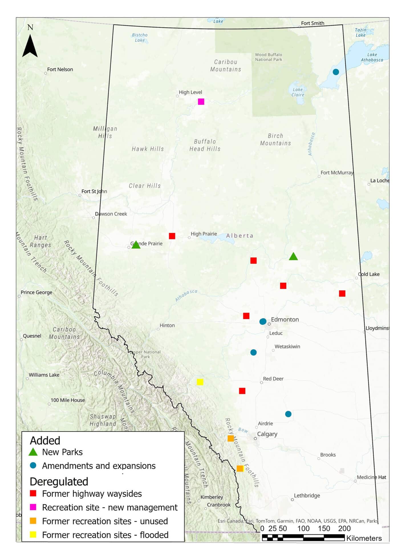 Government of Alberta adds 1,400 hectares of new protected areas
