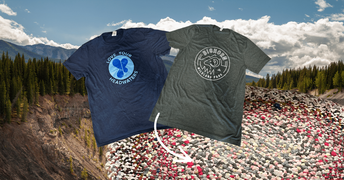 Featured image for “Upcycling campaign values and t-shirts: From the Bighorn Proposal to “Save our Slopes””